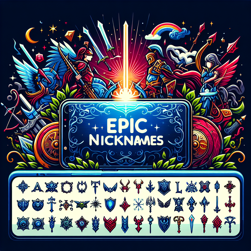 Epic Nicknames for Mobile Legends Players